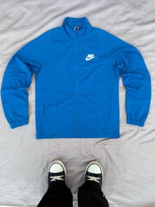 Blue Nike Track Jacket