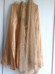 Golden Lehenga dupatta set