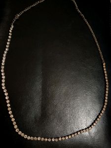 Crystal Diamond Design Necklace / Chain