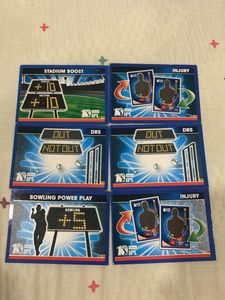 Collection of 6 IPL Trading Cards