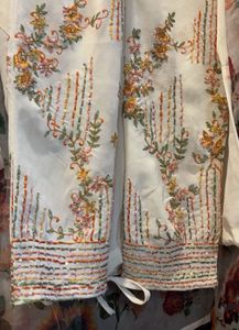 Floral Embroidered Suit Set
