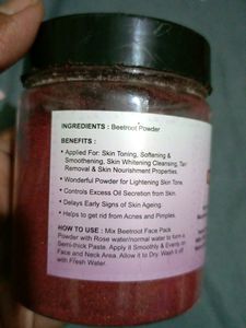 Beetroot Powder (Facemask)100gm