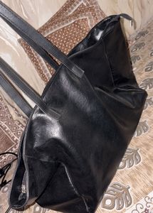 Classic Black Tote Bag
