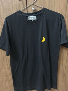 Black Tee - Crescent Moon