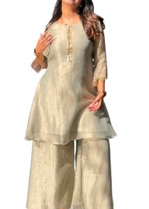 Elegant Kurta Set with Palazzo