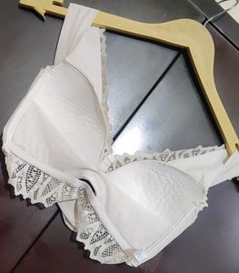 White Lace Bralette For 32 Bust