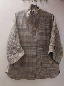 Warm Checked Jacket for winter