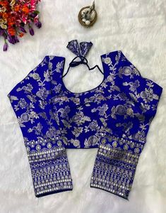 😍💙Royal Blue Padded Blouse