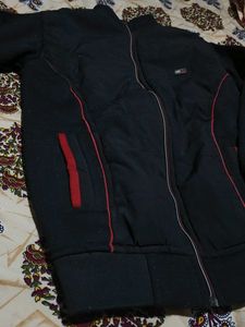 Men's Black Track Jacket