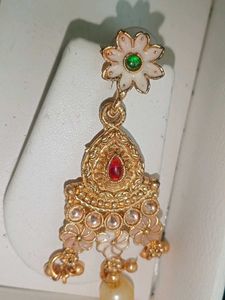 Exquisite Indian Kundan Jewellery Set