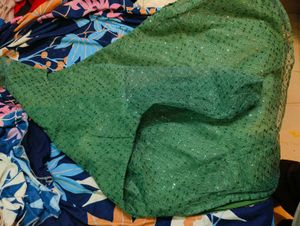 net embroidery sequence kurti