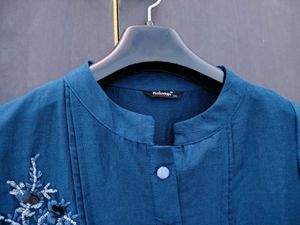 Stylish Blue Embroidered Kurta for Women
