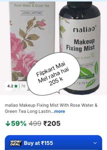 Maliao Makeup Fixing Mist &amp; Primer