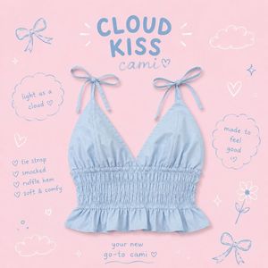 Completely New Cloud Kiss Cami