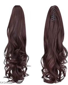 false hair wig ponytail clip