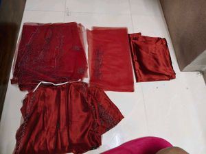 Unsed Ghaghra with unstich Blouse