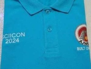 Blue SCIICON 2024 Polo Shirt....L size