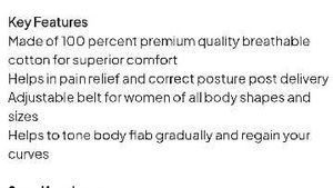 Postpartum Belly Wrap Support Belt