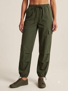 Olive Green Cargo Pants