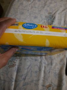 pack of Sanitary Napkins and baby diapers