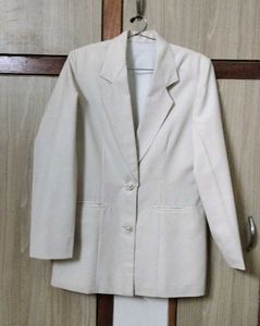 Beige off white Blazer