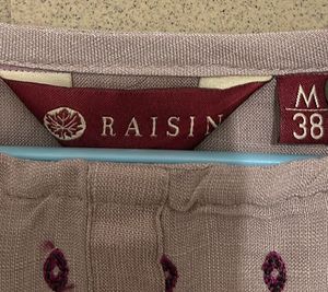 Raisin Embroidered Top - Medium