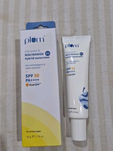 Plum Rice Water & Niacinamide Sunscreen SPF 50