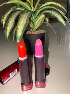 Covergirl Lipsticks - Red & Pink Shades Combo