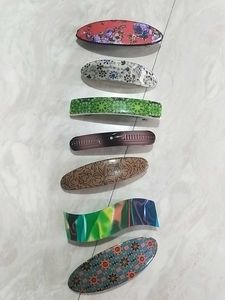 7 Different Colours Hair Accessories