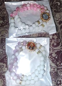 COMBO Beaded Bracelet with Picture JAI GURUJI 😍