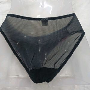 🪔 Lace Briefs - Red Floral Black