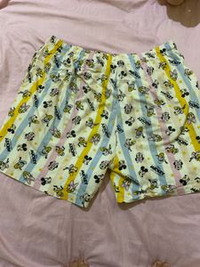 Cute Mickey &amp; Friends Pajama Shorts