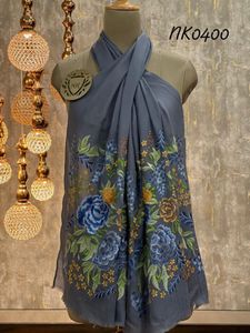 Floral Embroidered Pashmina Shawls