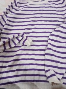 Striped Pullover Sweater