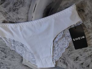 White Lace Trim Bralette