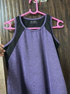 Purple Athletic Tank Top