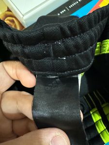 Adidas Track Pants - Black &amp; Yellow