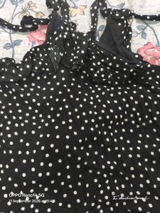 Chic Polka Dot Off-Shoulder Top