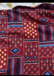 jaipuri print crop top