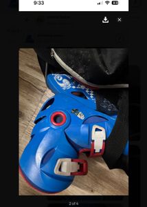 Kids Blue Roller Skates