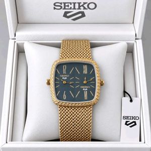 Seiko Double time PREMIUM QUALITY MENS WATCH