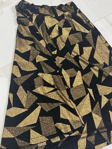 Geometric Print Skirt