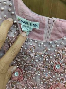 Elegant Pink Party Dress