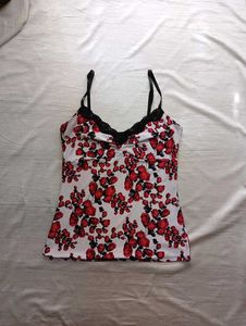 Vintage Bouquet Empire Top