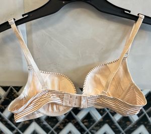 Women Soft Stripes Paded Bra