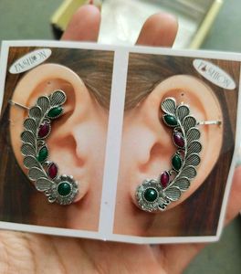 navratri festive ear cuffs