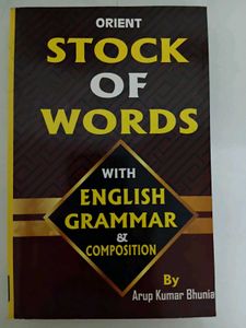 Stock of Words - English Grammar Book