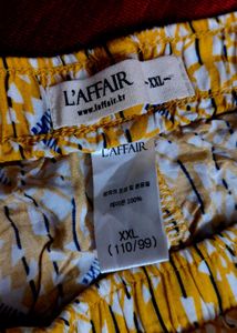 Boho Pattern Shorts XXL Size
