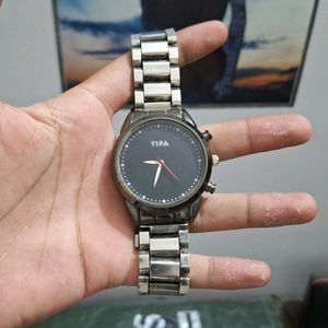 Stylish TIFA Men's Analog Watch | Metal Strap | Sl
