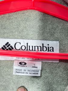 COLUMBIA Men's Blue Zip-Up Jacket